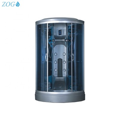 Luxury Grey Color Computerized Sauna Steam Room Shower